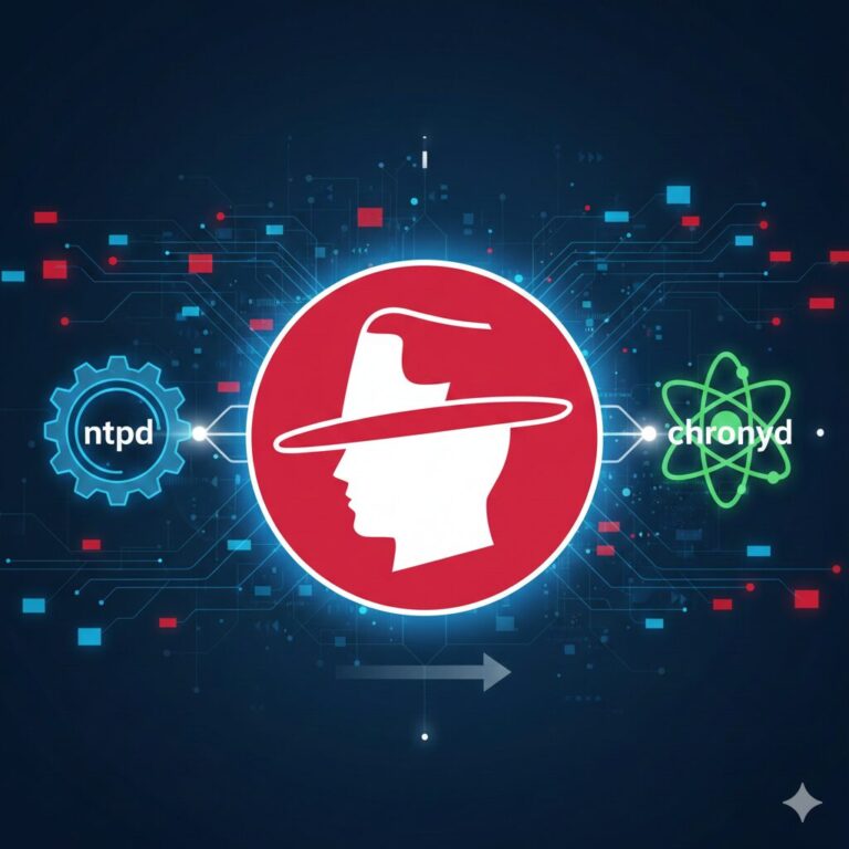 RHEL 7 버전이상 ntpd -> chronyd 변경 및 chronyd 설정방법